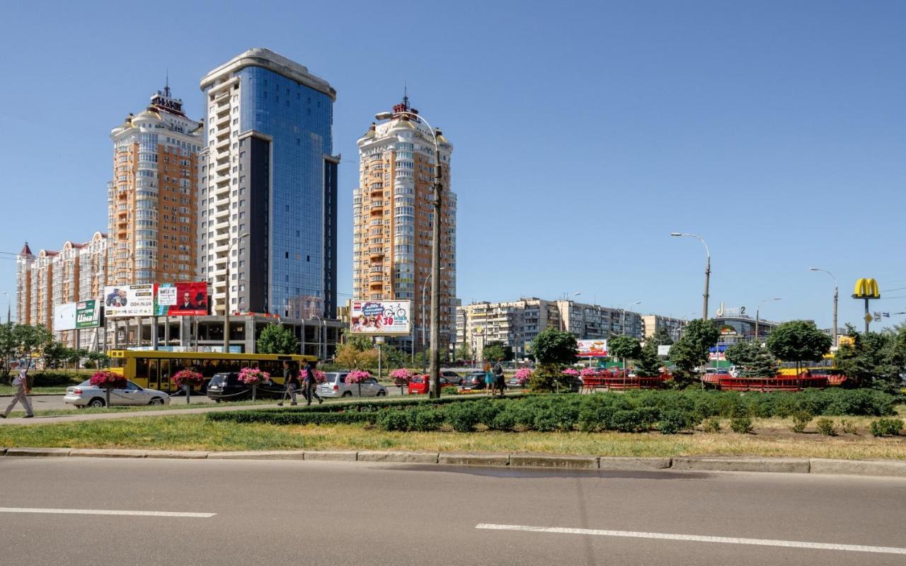 Artal Apartment On Obolonskyi Avenue 16A, 2 Bedroom 키예프 외부 사진