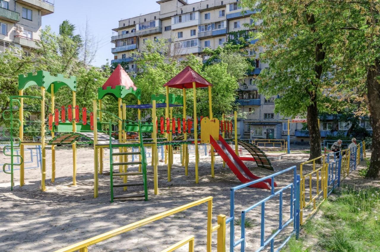 Artal Apartment On Obolonskyi Avenue 16A, 2 Bedroom 키예프 외부 사진